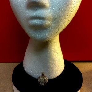 925 Genuine Diamond Heart Pendant 1 CT